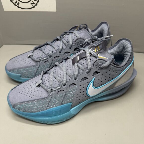 Nike Air Zoom GT Cut 3 Ashen Slate Grey Baltic Blue DV2913-402 Men Size 8.5 NEW - Picture 12 of 12